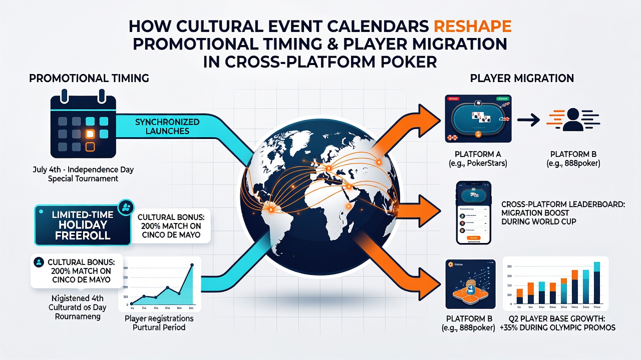Players migrating between poker platforms during a major cultural festival period