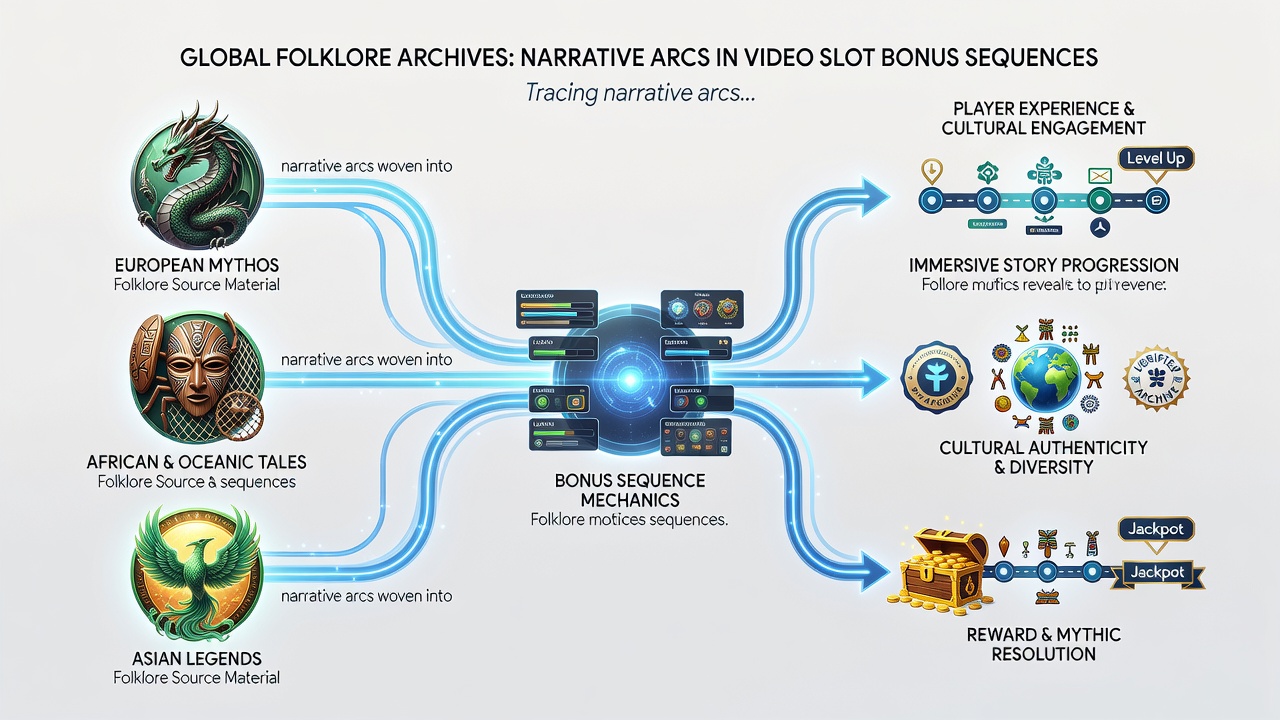 Detailed view of player retention metrics overlaid on folklore-themed slot bonus progression screens